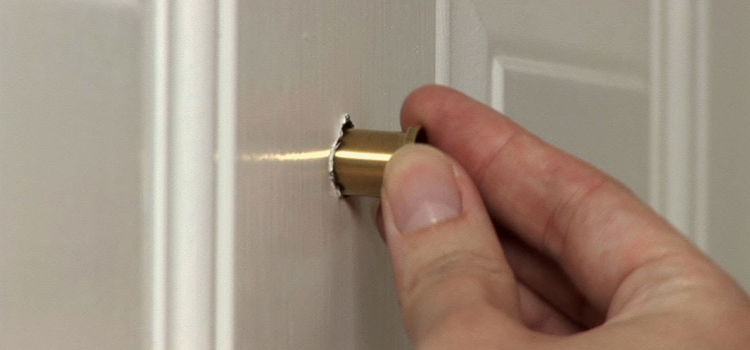 peephole door repair in Beverly Hills